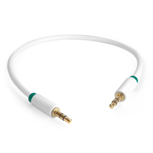 Greenconnect Кабель аудио 1.0m jack 3,5mm/jack 3,5mm белый, зеленая окантовка, ультрагибкий, 28 AWG, M/M, Premium GCR-AVC1662-1.0m, экран, стерео Greenconnect Кабель аудио 1.0m jack 3,5mm/jack 3,5mm белый, зеленая окантовка, ультрагибкий, 28 AWG, M/M, Premium GCR-AVC1662-1.0m, экран, стерео