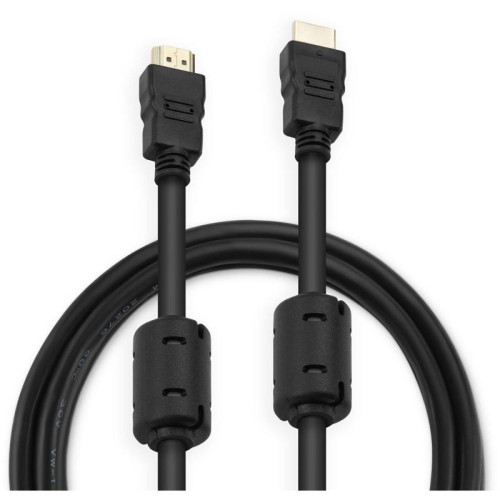 Кабель аудио-видео Buro HDMI 1.4 HDMI (m)/HDMI (m) 3м. феррит.кольца черный (HDMI-19M/19M-3M-MG)