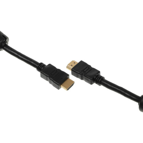 Кабель аудио-видео Ningbo HDMI (m)/HDMI (m) 1.8м. феррит.кольца позолоч.конт. черный (HDMI-1.8M-MG(VER1.4))