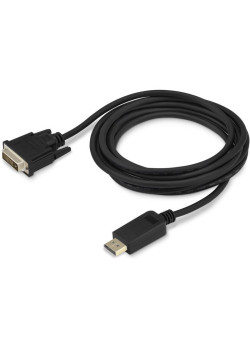 Кабель аудио-видео Buro 1.1v DisplayPort (m)/DVI-D (Dual Link) (m) 3м. позолоч.конт. черный (BHP DPP_DVI-3)