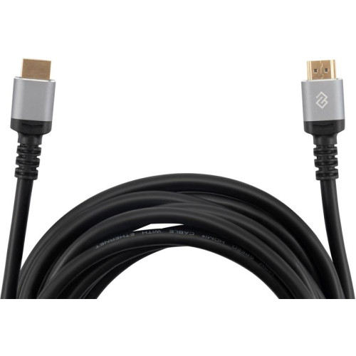 Кабель аудио-видео Digma D-HDMI-V2.0-3M HDMI (m)/HDMI (m) 3м. позолоч.конт. черный