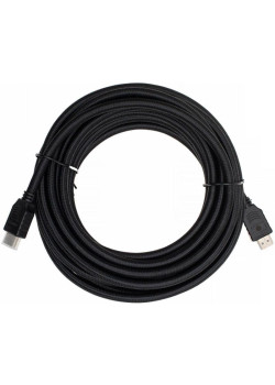 Кабель аудио-видео Cactus CS-HDMI.2-7 HDMI (m)/HDMI (m) 7м. позолоч.конт. черный