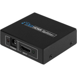 Сплиттер аудио-видео Premier 5-872-2 HDMI (f)/2хHDMI (f) черный