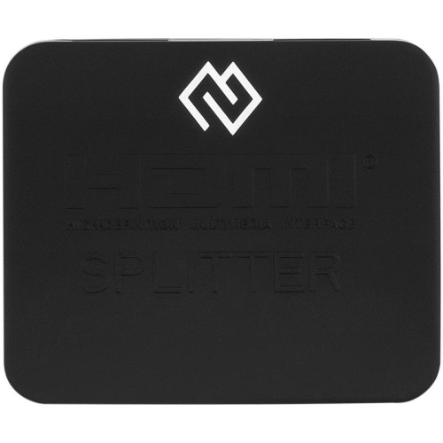 Сплиттер аудио-видео Digma DHSP-v1.4x2PS HDMI (f)/2хHDMI (f) черный