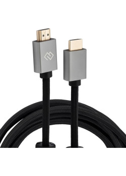 Кабель аудио-видео Digma HDMI (m)/HDMI (m) 3м. феррит.кольца позолоч.конт. черный (D-HDMI-2FF-V2.0-3M)