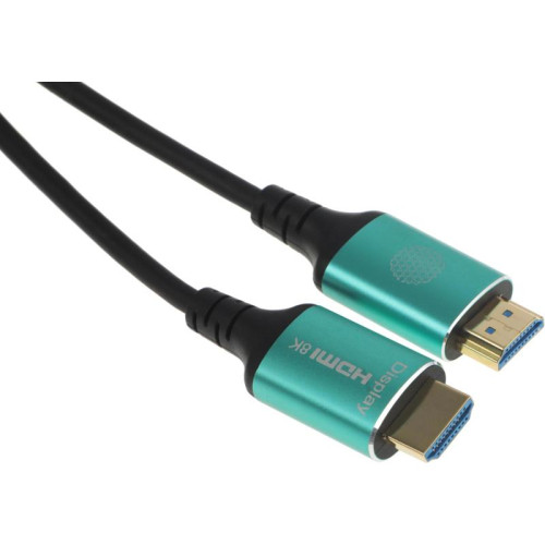 Кабель аудио-видео Cactus CS-HDMI-AOC-2.1-10 HDMI (m)/HDMI (m) 10м. позолоч.конт. черный