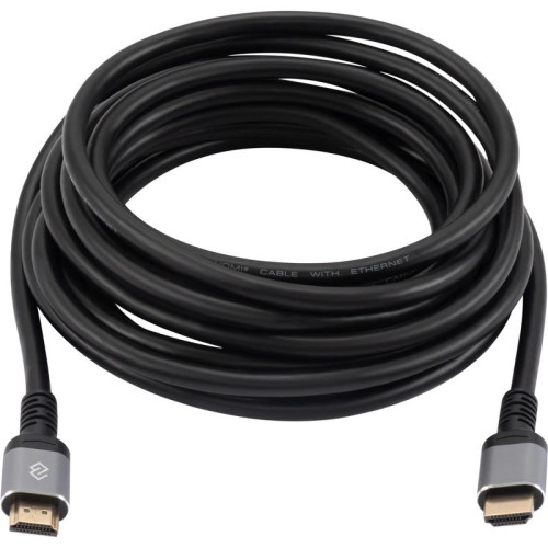 Кабель аудио-видео Digma D-HDMI-V2.0-2M HDMI (m)/HDMI (m) 2м. позолоч.конт. черный