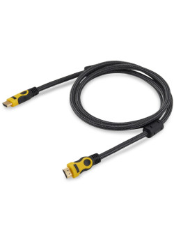 Кабель аудио-видео Buro HDMI 1.4 HDMI (m)/HDMI (m) 1.8м. (HDMI 19M-19M BRAID)