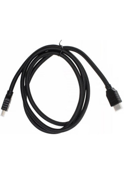 Кабель аудио-видео Cactus CS-HDMI.2-1.5 HDMI (m)/HDMI (m) 1.5м. позолоч.конт. черный