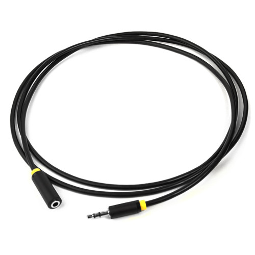 GCR Удлинитель аудио 3.0m jack 3,5mm/jack 3,5mm черный, желтая окантовка, ультрагибкий, 28AWG, M/F, Premium GCR-STM1114-3.0m, экран, стерео GCR Удлинитель аудио 3.0m jack 3,5mm/jack 3,5mm черный, желтая окантовка, ультрагибкий, 28AWG, M/F, Premium GCR-STM1114-3.0m, экран, стерео