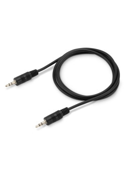 Кабель соединительный аудио Buro BAAC002-1 Jack 3.5 (m)/Jack 3.5 (m) 1м. черный