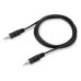 Кабель соединительный аудио Buro BAAC002-1 Jack 3.5 (m)/Jack 3.5 (m) 1м. черный Кабель соединительный аудио Buro BAAC002-1 Jack 3.5 (m)/Jack 3.5 (m) 1м. черный