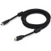 Кабель аудио-видео Buro HDMI (m)/HDMI (m) 2м. феррит.кольца позолоч.конт. черный (HDMI-V1.4-2MC) Кабель аудио-видео Buro HDMI (m)/HDMI (m) 2м. феррит.кольца позолоч.конт. черный (HDMI-V1.4-2MC)