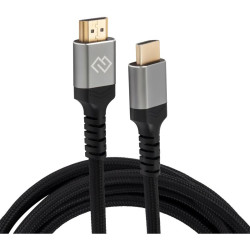 Кабель аудио-видео Digma HDMI (m)/HDMI (m) 3м. феррит.кольца позолоч.конт. черный (D-HDMI-2FF-V2.1-3M)
