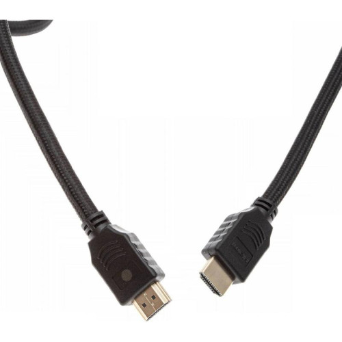 Кабель аудио-видео Cactus CS-HDMI.2-1.5 HDMI (m)/HDMI (m) 1.5м. позолоч.конт. черный