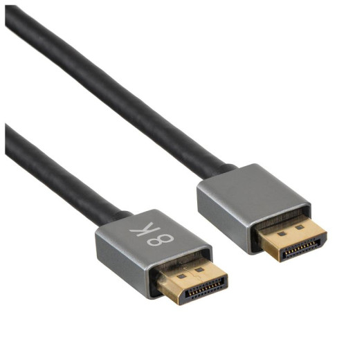 Кабель аудио-видео Buro V1.4 DisplayPort (m)/DisplayPort (m) 5м. позолоч.конт. черный (BHP-DPP-1.4-5G)