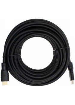 Кабель аудио-видео Cactus CS-HDMI.2-10 HDMI (m)/HDMI (m) 10м. позолоч.конт. черный