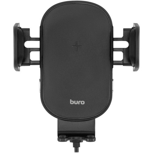 Автомобильное зар./устр. Buro BUQC15 15W 2.5A (QI) USB-C универсальное черный (BUQ15AC00BK)