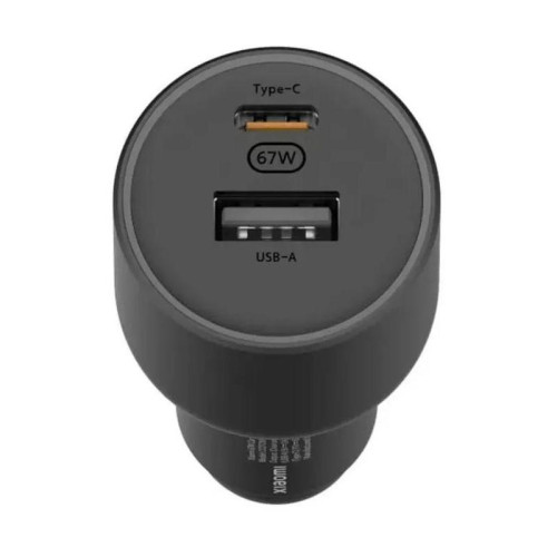 Автомобильное зар./устр. Xiaomi BHR6814GL 67W 6.1A (PD) USB-C/USB-A универсальное черный