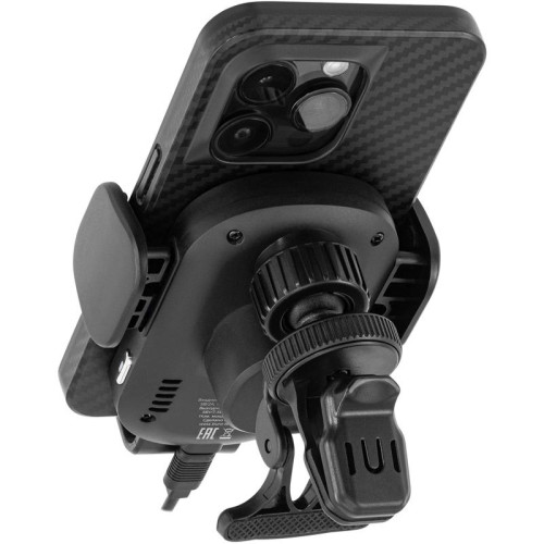 Автомобильное зар./устр. Buro BUQC15 15W 2.5A (QI) USB-C универсальное черный (BUQ15AC00BK)