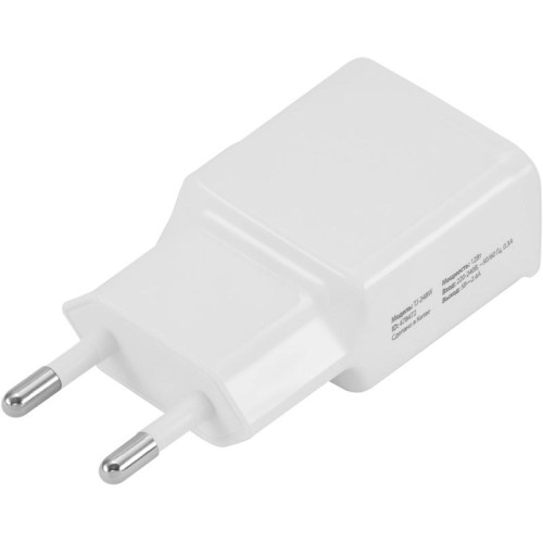 Сетевое зар./устр. Buro TJ-248W 12W 2.4A (QC) USB-A универсальное белый