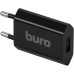 Сетевое зар./устр. Buro TJ-164b 5W 1A USB универсальное черный