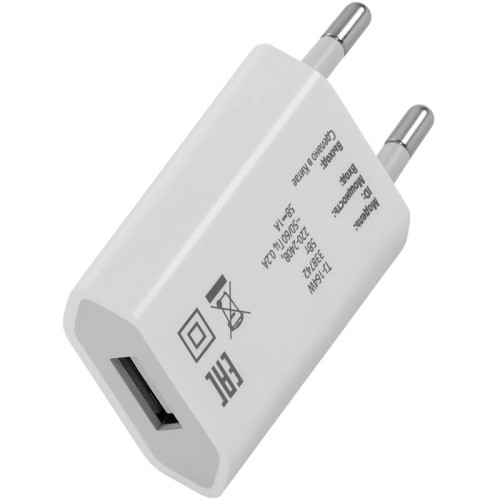 Сетевое зар./устр. Buro TJ-164w 5W 1A USB универсальное белый