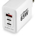 Сетевое зар./устр. Digma Pro DPW6B 65W 3.25A (PD+QC) 2хUSB-C/USB-A универсальное белый (DPW6B5GX12WH) Сетевое зар./устр. Digma Pro DPW6B 65W 3.25A (PD+QC) 2хUSB-C/USB-A универсальное белый (DPW6B5GX12WH)