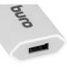 Сетевое зар./устр. Buro TJ-164w 5W 1A USB универсальное белый