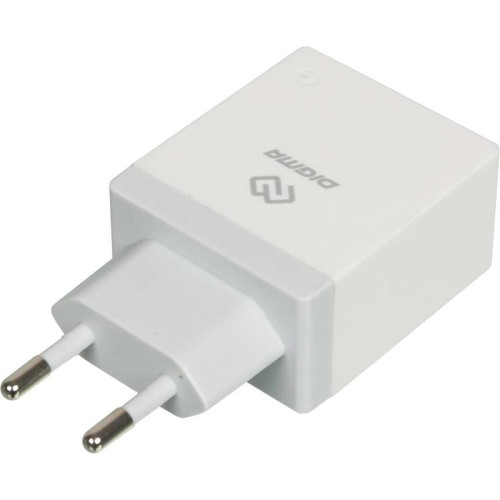 Сетевое зар./устр. Digma DGWC-1U-2.1A-WG 10.5W 2.1A USB универсальное белый