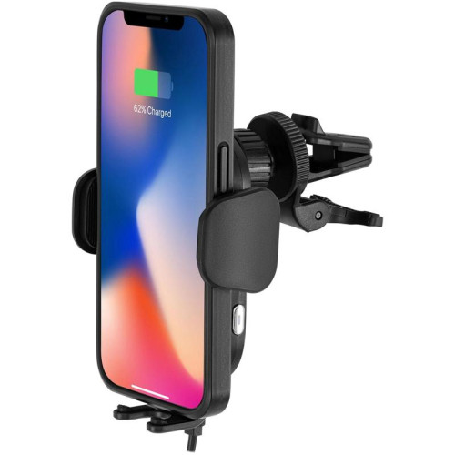 Автомобильное зар./устр. Buro BUQC15 15W 2.5A (QI) USB-C универсальное черный (BUQ15AC00BK)