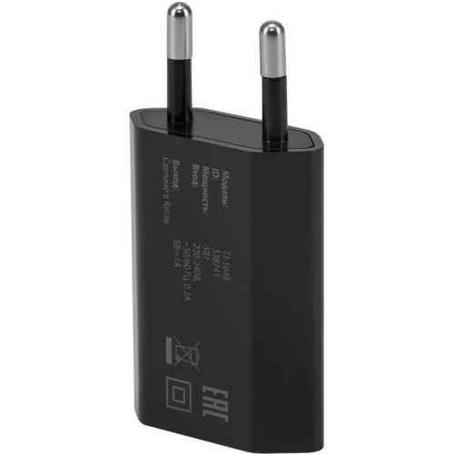 Сетевое зар./устр. Buro TJ-164b 5W 1A USB универсальное черный