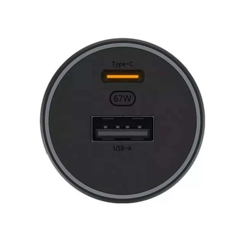 Автомобильное зар./устр. Xiaomi BHR6814GL 67W 6.1A (PD) USB-C/USB-A универсальное черный