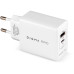 Сетевое зар./устр. Digma Pro DPW4A 45W 3A (PD+QC) USB-C/USB-A универсальное белый (DPW4A5GX11WH)
