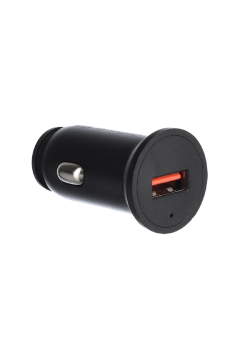Автомобильное З/У GoPower GPQC11-1U 1USB 18W черный (1/100)