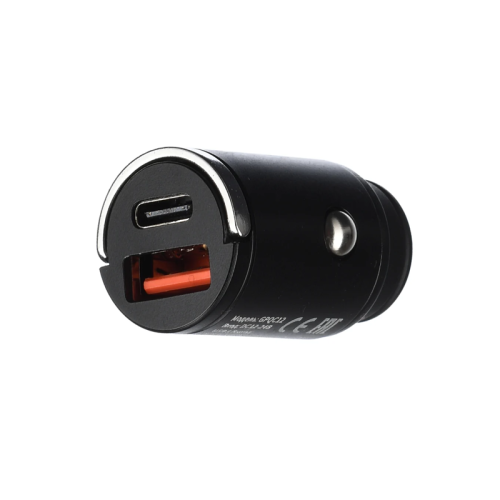 Автомобильное З/У GoPower GPQC12 1USB+1Type-C 22.5W Mini черный (1/100) Автомобильное З/У GoPower GPQC12 1USB+1Type-C 22.5W Mini черный (1/100)