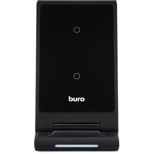 Беспроводное зар./устр. Buro CWC-QC5 15W 3A (QI) USB-C универсальное черный (CWC-QC5A15BK)