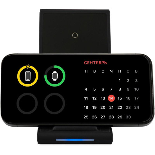 Беспроводное зар./устр. Buro CWC-QC5 15W 3A (QI) USB-C универсальное черный (CWC-QC5A15BK)