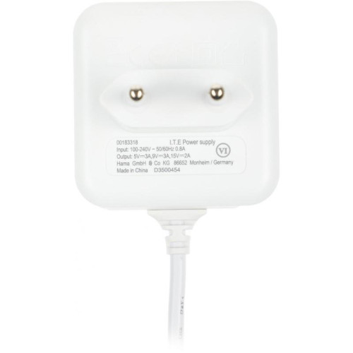 Сетевое зар./устр. Hama H-183318 3A (PD) для Apple белый (00183318)