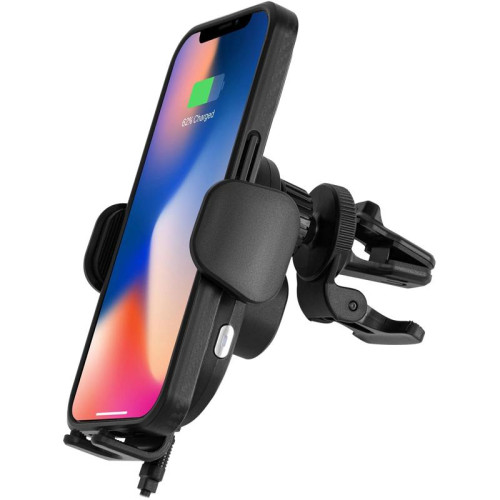 Автомобильное зар./устр. Buro BUQC15 15W 2.5A (QI) USB-C универсальное черный (BUQ15AC00BK)