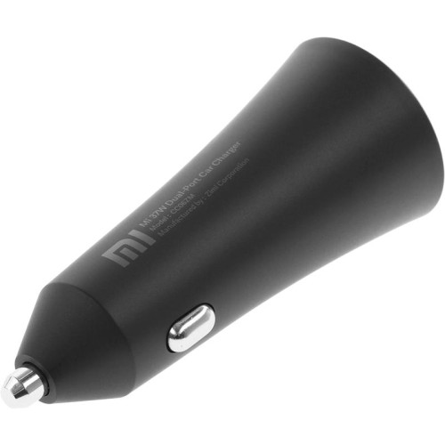 Автомобильное зар./устр. Xiaomi Mi 37W Dual-Port Car Charger 3A+2A 2xUSB универсальное черный (GDS4147GL)