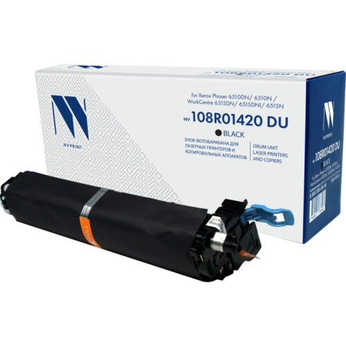 -/ Блок фотобарабана NVP  NV-108R01420 DU Black для Xerox Phaser 6510DN/6510N / WorkCentre 6515DN/6515DNI/6515N (48000k)