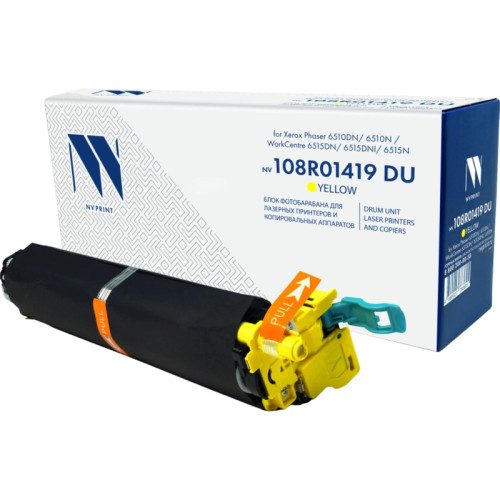 -/ Блок фотобарабана NVP  NV-108R01419 DU Yellow для Xerox Phaser 6510DN/6510N / WorkCentre 6515DN/6515DNI/6515N (48000k)