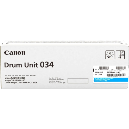 Барабаны/ DRUM UNIT 034 CYAN Барабан синий