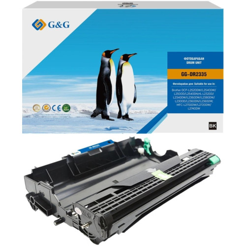 Блок фотобарабана G&G GG-DR2335 черный, 12000 стр., для Brother L2500/2520/2540/HL2300/2340/2360/MFC2700
