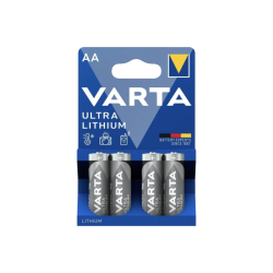 Батарейка Varta ULTRA FR6 AA BL4 Lithium 1.5V (6106) (4/40/400) (4 шт.)