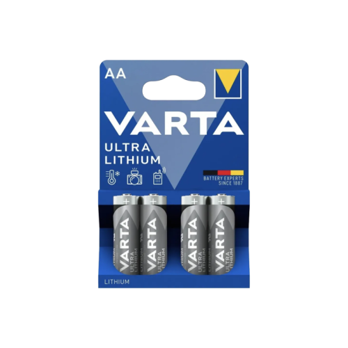 Батарейка Varta ULTRA FR6 AA BL4 Lithium 1.5V (6106) (4/40/400) (4 шт.)