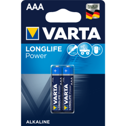 Батарейка Varta LONGLIFE POWER (HIGH ENERGY) LR03 AAA BL2 Alkaline 1.5V (4903) (2/20/100) (2 шт.)