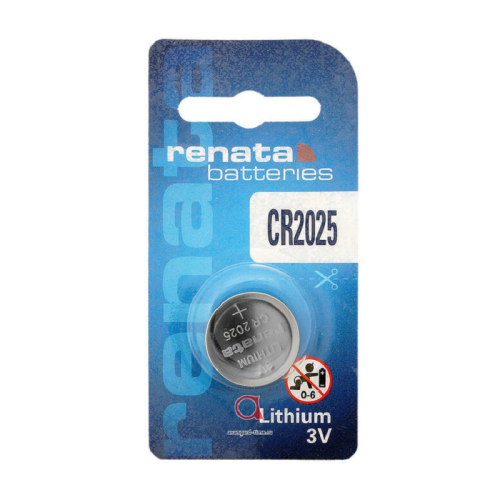 Батарейка Renata CR2025 BL1 Lithium 3V (10/300/2400)