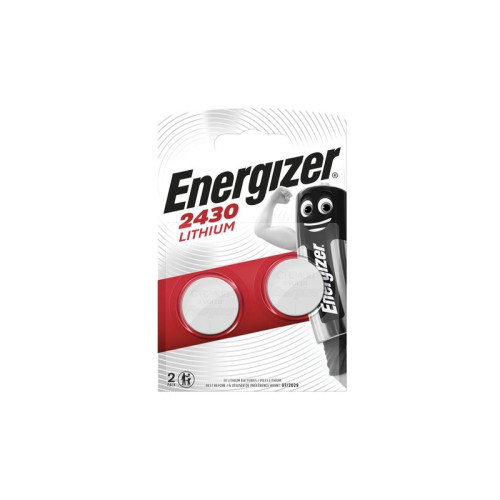 Батарейка Energizer CR2430 BL2 Lithium 3V (2/20/280) (2 шт.)